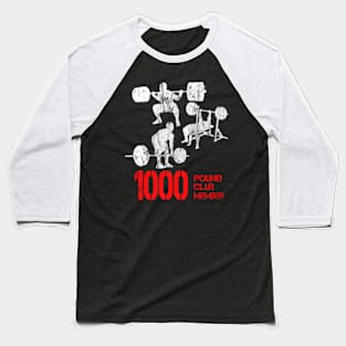 1000 Pound Clubs Baseball T-Shirt